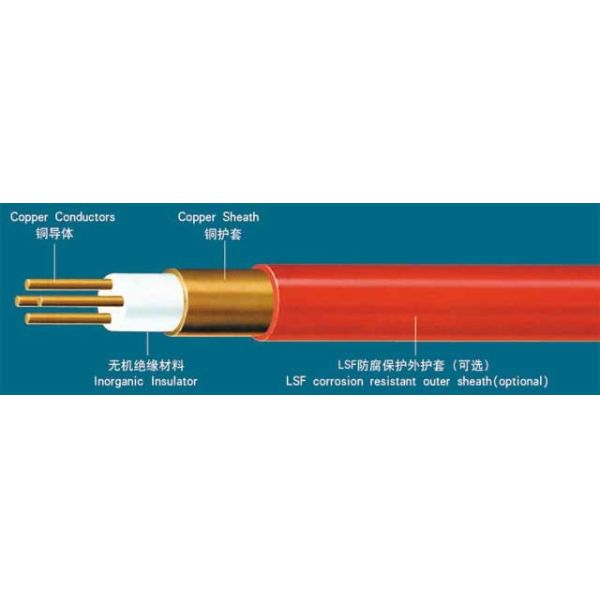 Heavy Duty MI Copper Core Cable For Big Power Transmission