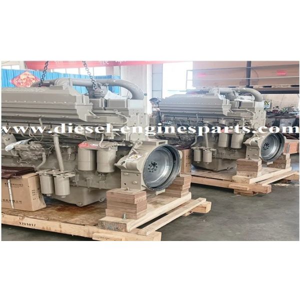 Original Cummins Marine Engine 2100 Rpm Alloy Material Diesel Fuel