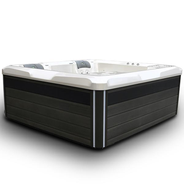 Freestanding Soaking Whirlpool Massage Spa Hot Tub For 4 Person
