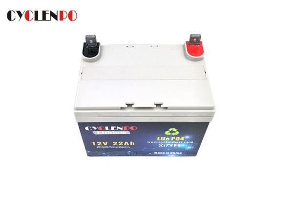 22ah 12 Volt Golf Cart Batteries , Deep Cycle Golf Cart Batteries High Energy Density