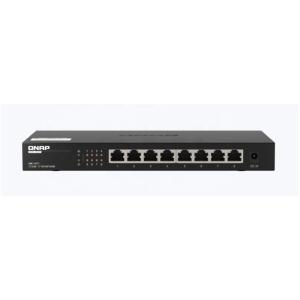 QSW-1108-8T マルチギガビット 8ポート 無管理 イーサネット スイッチ フルデュプレックス 半デュプレックス 通信 速度伝送