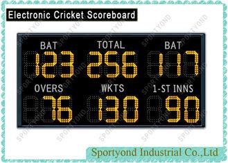 Aluminum Outdoor Electronic Cricket Scoreboard With Wireless Console Single-chip Control