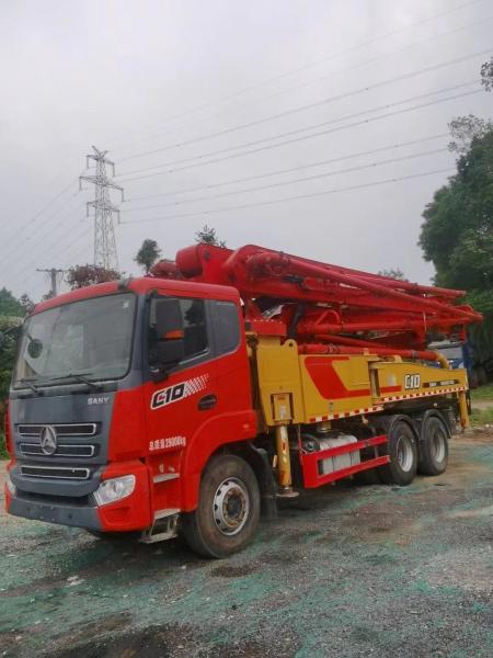 29000kgs Pompes à béton usagées Camions machines équipements Camions montés Pompes 2021 Sy 43m