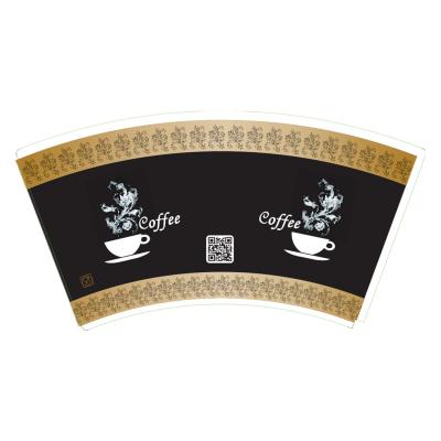 placa de papel de papel da matéria prima 12oz do copo da bebida 230gsm quente para o copo de papel