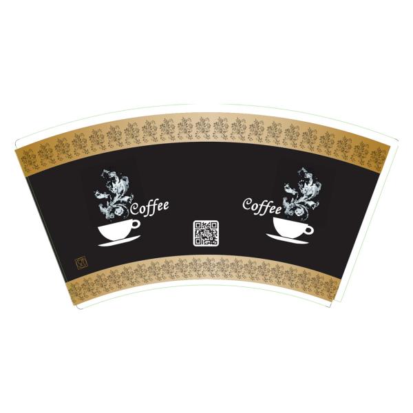 placa de papel de papel da matéria prima 12oz do copo da bebida 230gsm quente para o copo de papel
