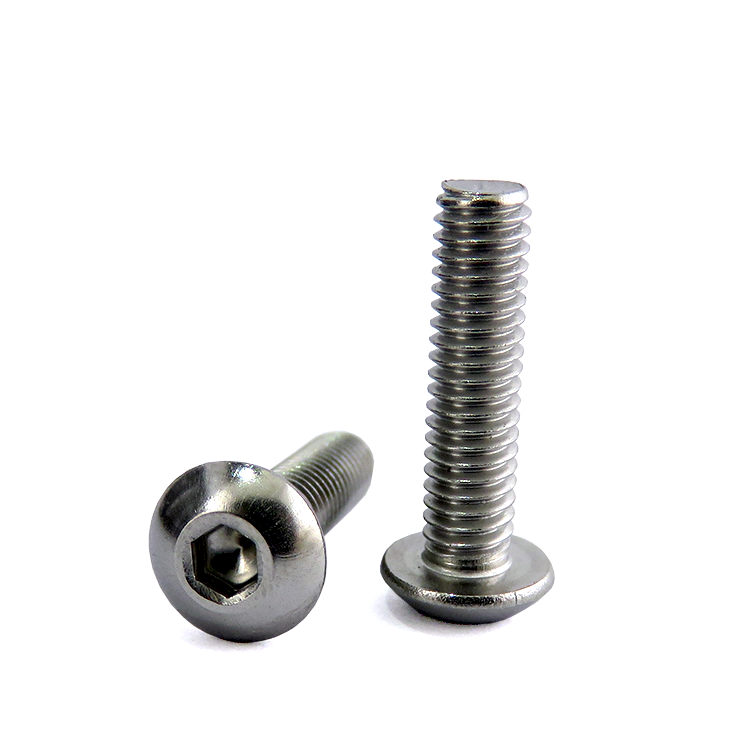 Нержавеющая сталь 304 шестеренковая розетка крышка кнопка голова машины винт Механическая нить стиль