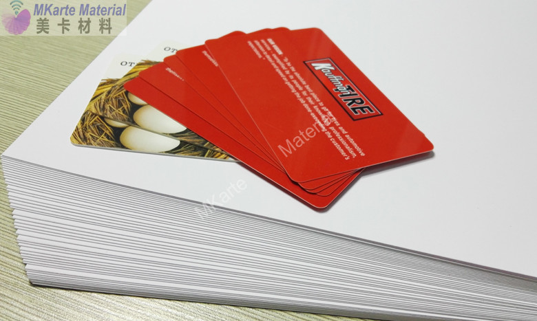 Смещенный Printable сердцевинный слой Pvc Sheets/PVC для пластиковый делать карты
