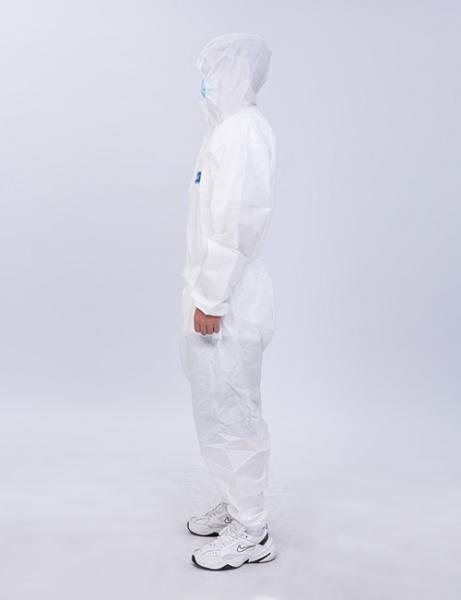 Antistatic Medical Protective Coverall Disposable Virus Full Body Protection Suit EN14126