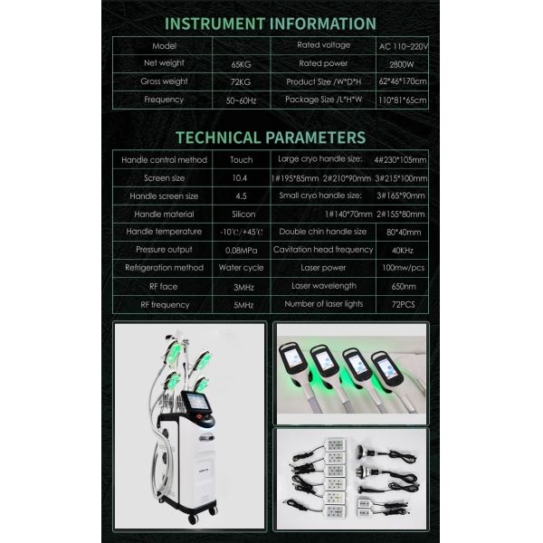 Radio Frequency Body Slimming Device 5 In 1 Cavitation Machine 50Hz