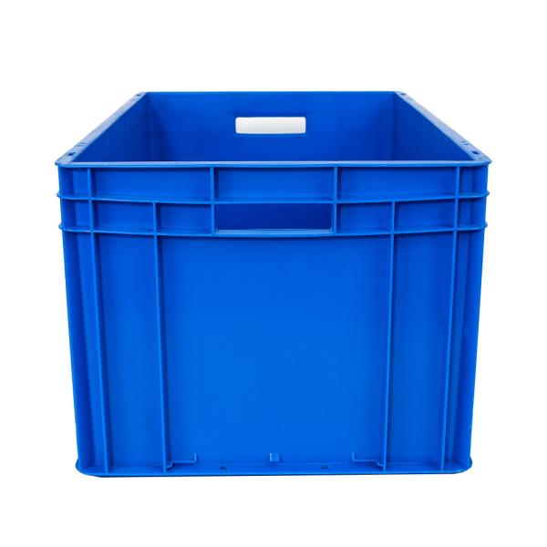 Stackable Plastic Turnover Box for Supermarket Shipping Customized Logo 600x400x320mm