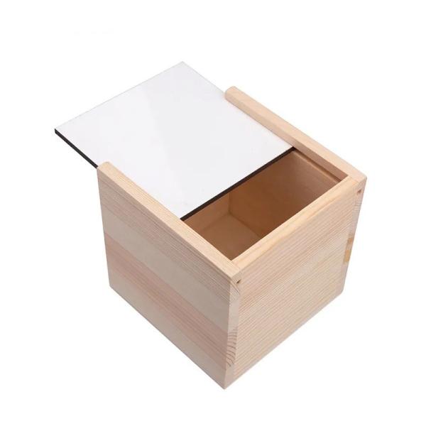 Imprimante à sublimation personnalisée Porte-stylo en bois cadeau pour les étudiants