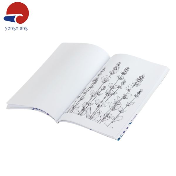 Perfect Binding Customized Coloring Books Recycled Paper Perfect Binding Books Fade Resistant