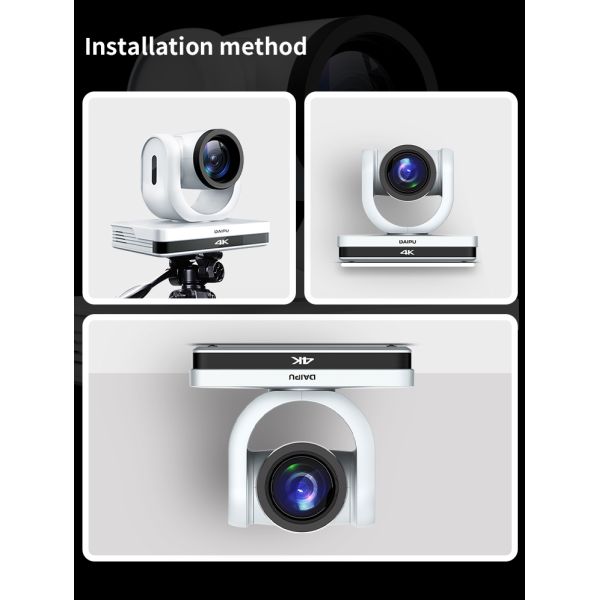 PTC-20NK NDI HX2 PoE HD-MI 3G-SDI 4K30 UHD IP Video Conference Live Streaming PTZ Camera