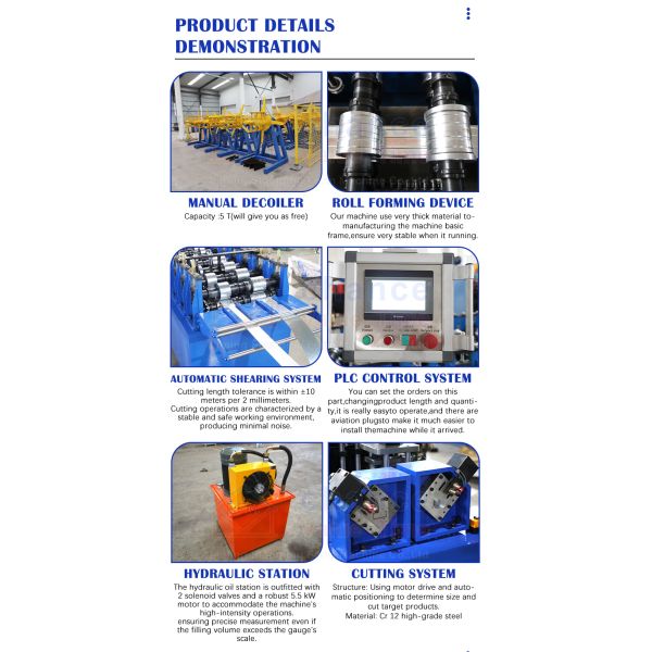 Double Head Steel Keel Profile Metal Stud and Track Roll Forming Machine
