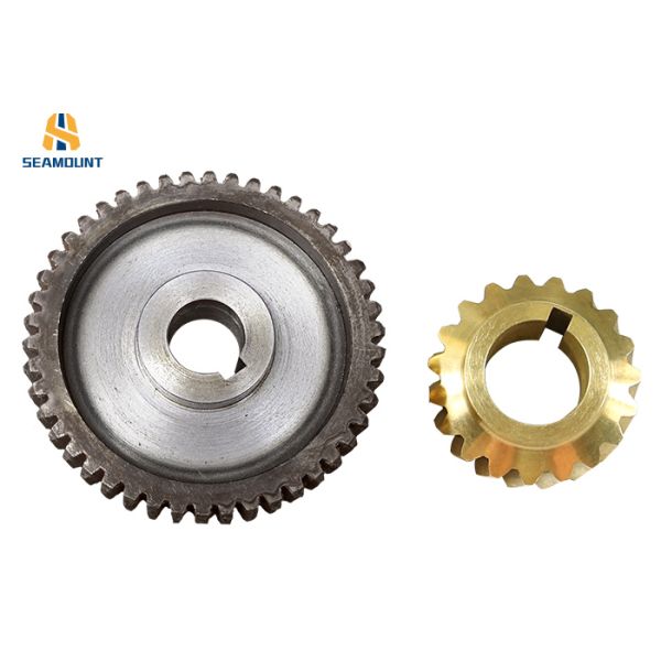 High Strength Copper Worm Gear Anti Wearing In Metallurgical Industry