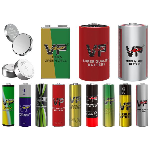 VP Leakage-Proof 1.5V 380min AA  Am3 Lr6 Super Perfomance Alkaline Cell Battery