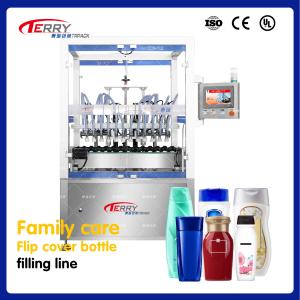 Servo Motor Driven Liquid Soap Filling Packaging Machine 100ml-1L