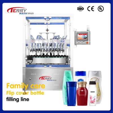 Professional Shampoo Bottle Filler Filling Machine For Hair Care Production Line