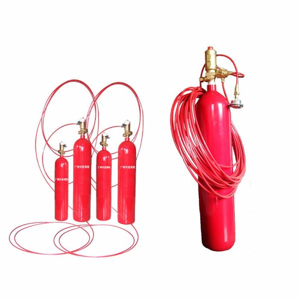 tube de détection incendie de 3kg Fm200