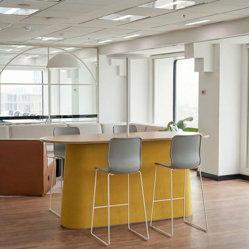 GROVE Series High Bar Table Customizable Office Lounge Furniture For Projects
