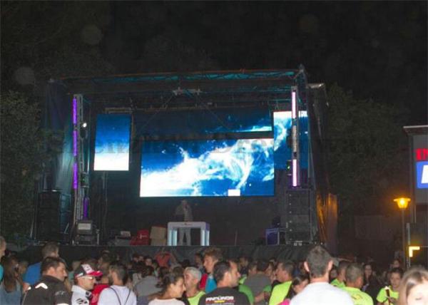 Die Casting Aluminum Outdoor LED Screen Rental P6 Nationstar SMD2727 High Brightness