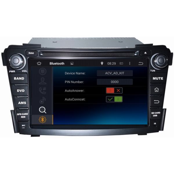 Ouchuangbo Auto Stereo DVD Multimedia Kit for Hyundai I40 2011-2013 GPS Navi Android 4.4 3G Wifi Bluetooth OCB-7029D