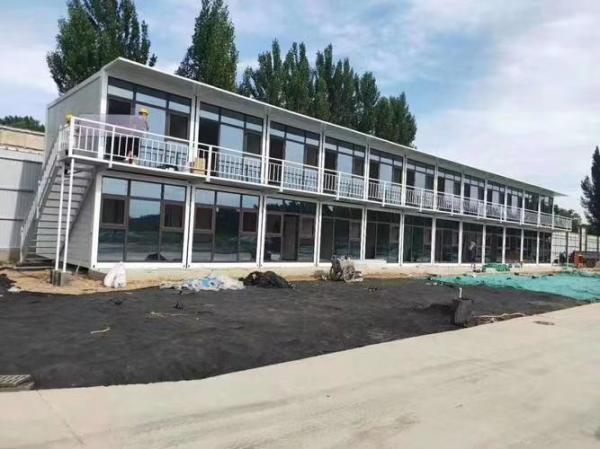 Portable Labor Accommodation Camp Luxurious Modular Mobile Container House