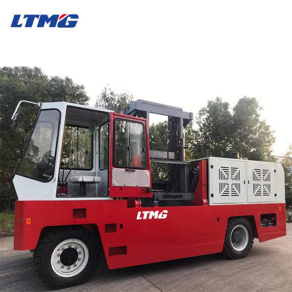 Side Loader Forklift 10 Tons With Alternative Engine And Color goods transportation