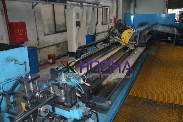 Industrial Carbon Steel Pipe Making Machine Big Capacity 20-80M / Min