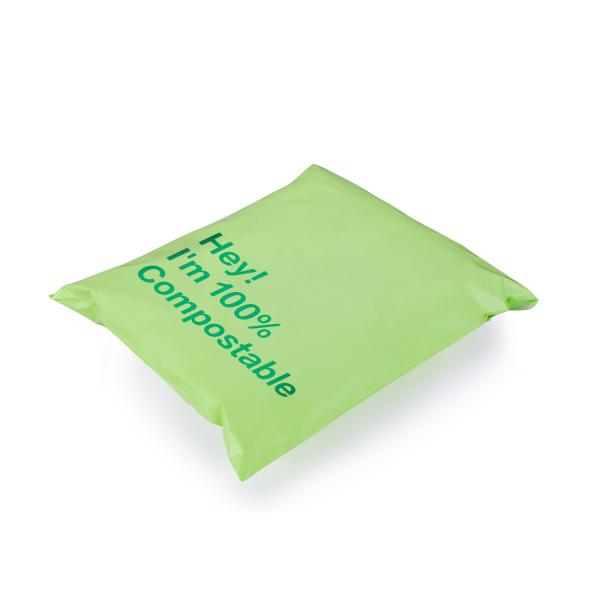 Waterproof  Compostable Cloth Packing Bag For Courier Color Printed