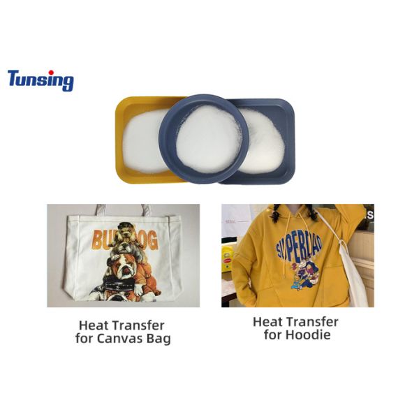 Adesivo TPU DTF pó de fusão a quente para agitação da máquina de transferência de calor