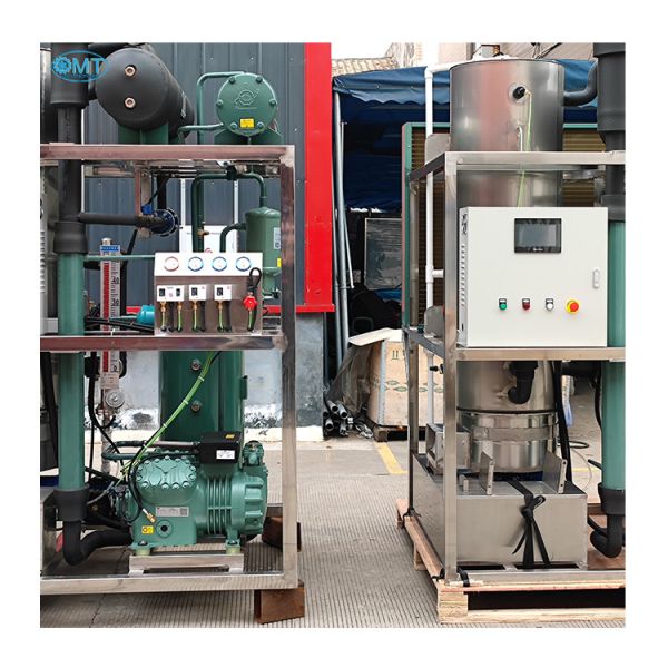 Refcomp Compresor 3 toneladas Máquina automática para hacer hielo en tubo para refrigeración comercial de bebidas frías