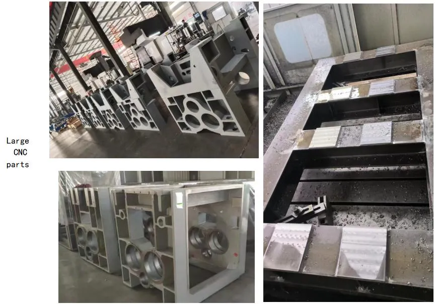 Custom CNC Machining Large Parts Precision Machine Frame For Welding And Machining Services