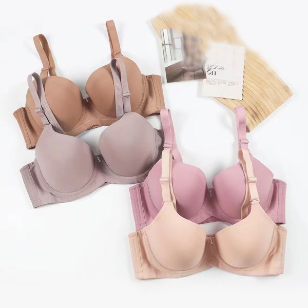 Women Plus Size Bra Seamless Solid Colors D Cup High Quality Wholesale Women Plus Size Bra