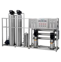 Máquina purificadora de água RO industrial 2,5 W de aço inoxidável à prova de ferrugem