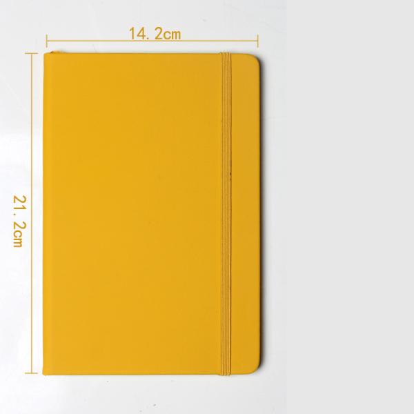 Leather Cover Soft Business Office Hardcover Student Gift Notebook with UV Color Printing