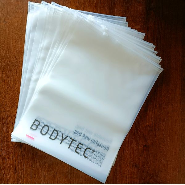 Bolsa de plástico con cremallera para ropa con cremallera congelada