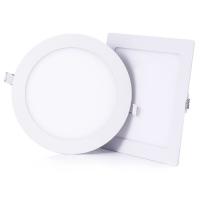 CRI 95-98Ra Luz LED de painel redondo com 85-265V ou 12V DC Voltagem de entrada 120LM/W Flicker Free