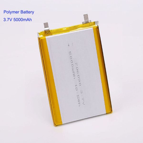 High Capacity 3.7V 5000mAh Lithium Ion Polymer Battery with 500 Cycle Life for Digital Products