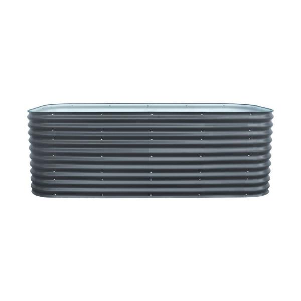 Double Layer Galvanised Raised Garden Beds 7.9*3.4*2.7 Ft Corrosion Resistance