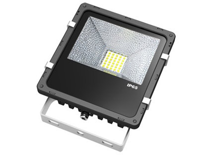 Warm White 70W 6300LM COB Outdoor LED Flood Lights With Mean Well Driver
