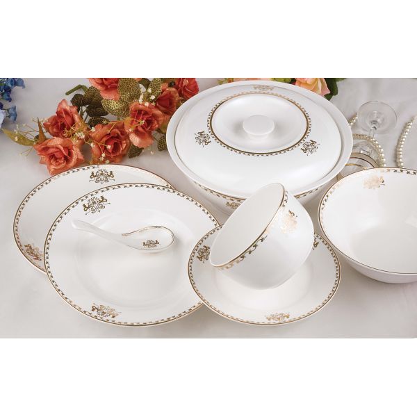 46pcs bone china dinnerware