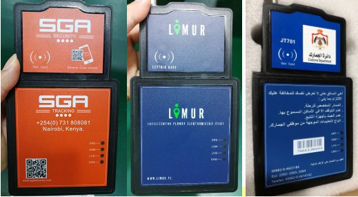 замок 1.5kg умный пылезащитный GPS электронный для контейнера тележки
