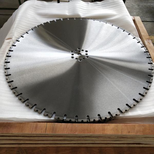 36 900mm Diamond Wall Saw Blades For Heavy Reinforced Concrete / Bridge Deck