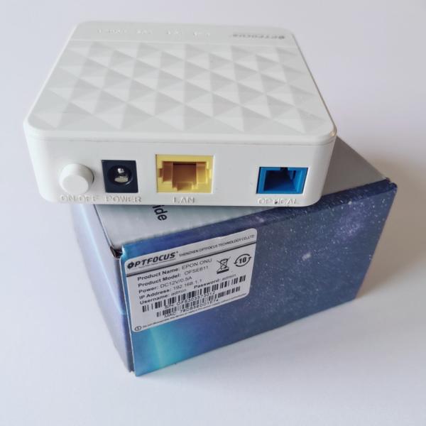 FTTH 1GE 1 Port 1.25G RJ45 Interface GPON OLT ONU