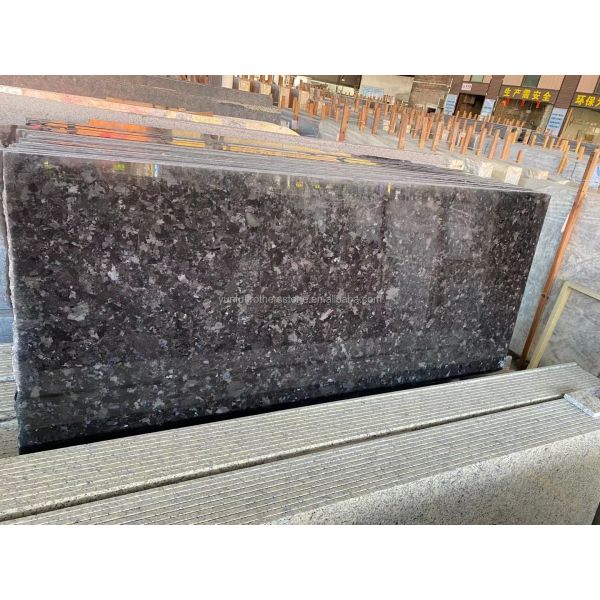 Villa Graphic Design using Natural Shangri-La Black Granite Stone from African Quarry