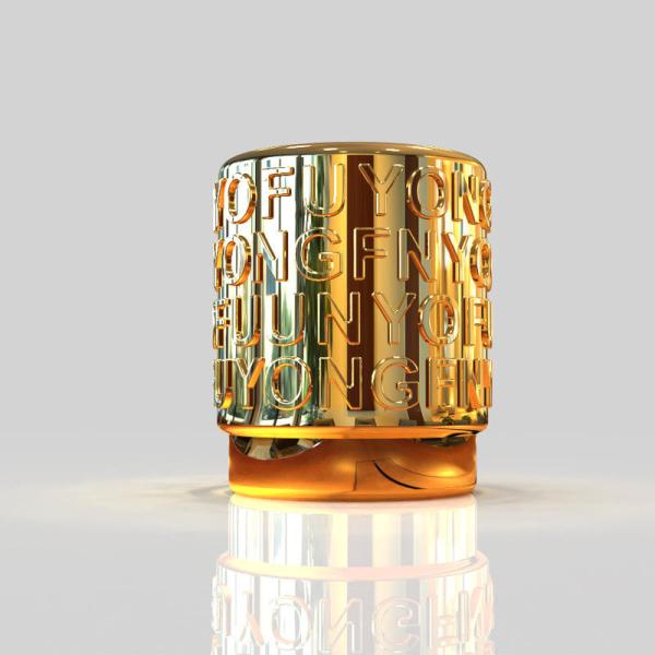 Round Cap Perfume Bottle Luxury Magnetic Cap Of Bottles Perfumes Caps For Perfume Bottles