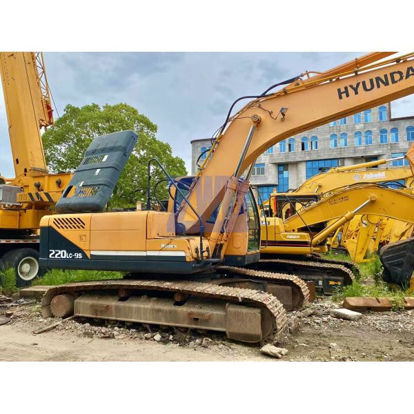 Hyundai 220LC-9S Used Excavator Crawler Excavator Second Hand Japan Engine 220LC-9S