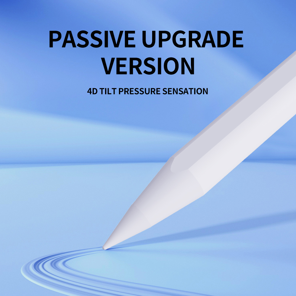 Free 4 Pen Tip 10-14H Using time  Active Stylus Pen Plus Passive Supports Tilt-Sensitive Drawing and Accidental Touch Prevention