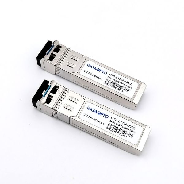 Single Mode 10Gbps SFP Module for Data Transmission